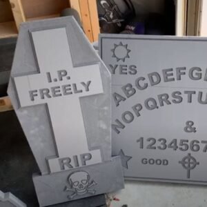 Halloween Tombstones with Foam, cnc laser vector files,